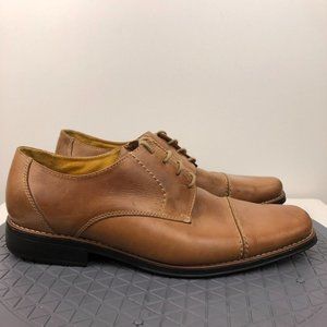 Sandro Moscoloni Oxford Shoes Mens Size 11.5D Leather Brown Lace up